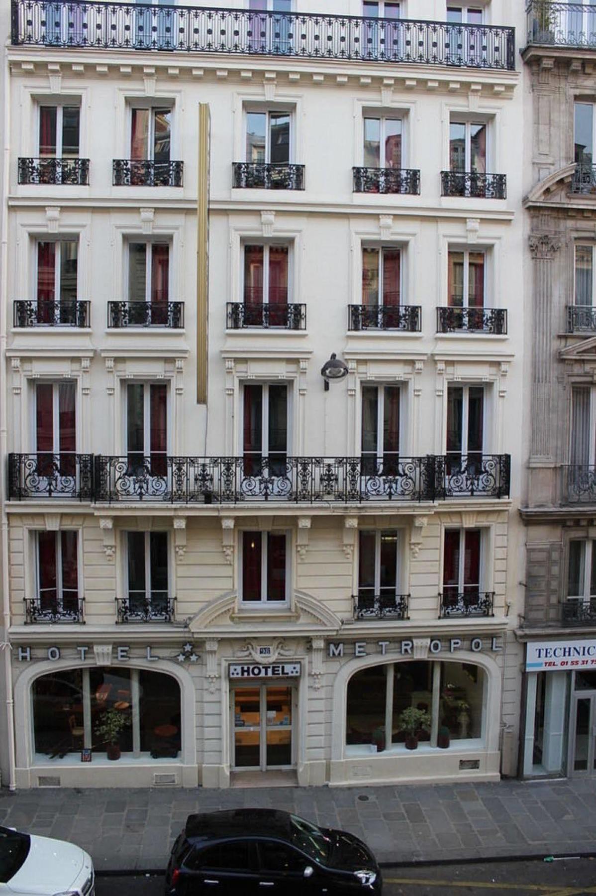 Metropol Hotel Paris Exterior foto
