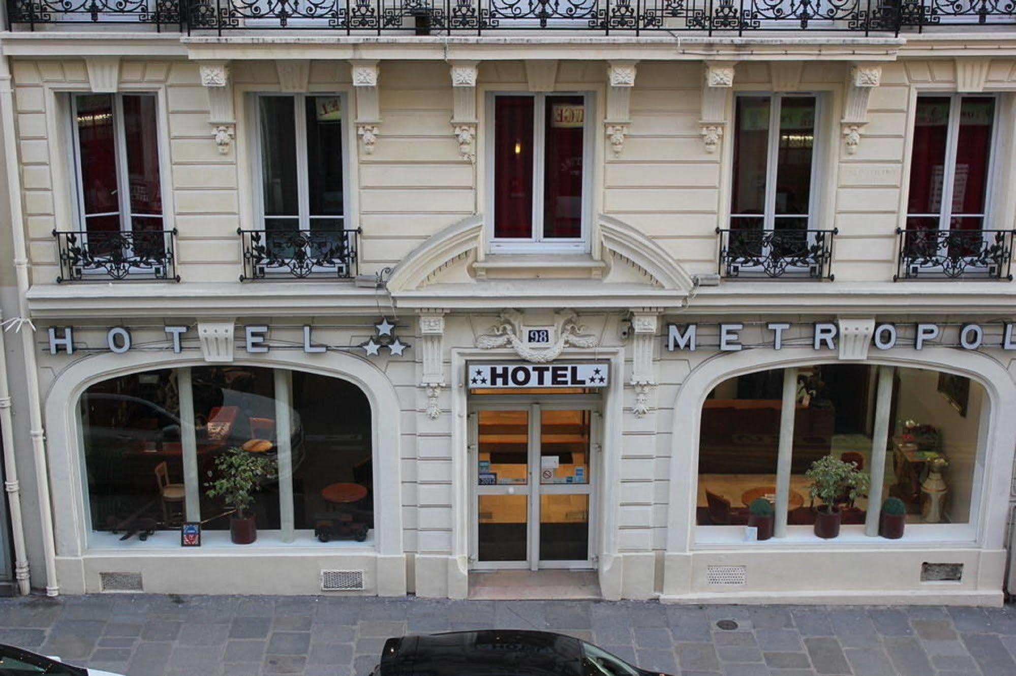 Metropol Hotel Paris Exterior foto